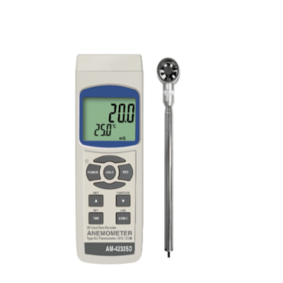 Testermeter- AM-4233SD Mini vane  Air flow ( CMM  CFM ) ANEMOMETER