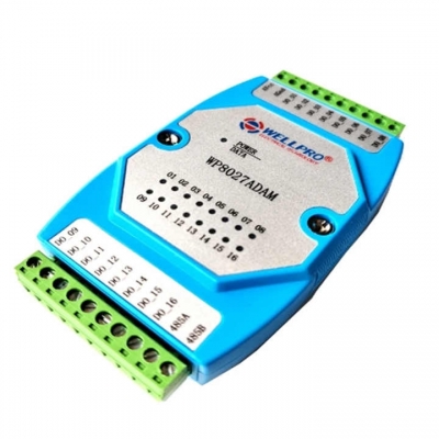 Testermeter- WP8027ADAM 16 channels Digital output module RS485 MODBUS RTU Communications Optocoupler isolated