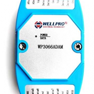 Testermeter- WP3066ADAM 8 Channel  Wellpro RS485 RTU MODBUS Communications Input Temperature Acquisition Module