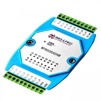 Testermeter- WP8026ADAM 16 Channel WELLPRO DI MODBUS RTU Communications Digital Input Module Optocoupler Isolated