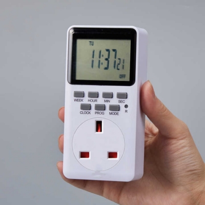 Testermeter- SET09A-UK Digital Light on Timer Digital Timer on off