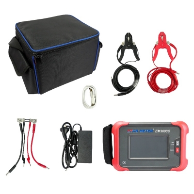 Testermeter- EM3690C Handheld Contract Loop Resistance Tester