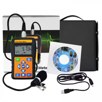 testermeter-Tenmars ST-130 Noise Dose Meter Sound Level Meter with Data Logger Measurement Range 30dB to 140dB (A)
