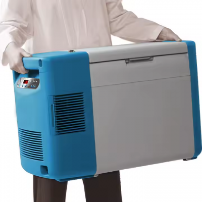 Testermeter-FR25 25 Litres Mini Portable Luxury Ultra Low Temperature Freezer for Laboratory or Car USE