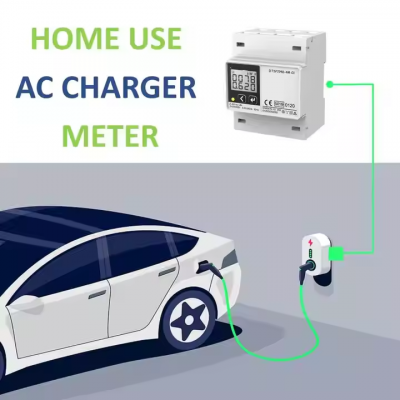 Testermeter-DTS1946-4M-01 EV Charger MID Billing Meter Single/three Phase -40~70 Energy Meter
