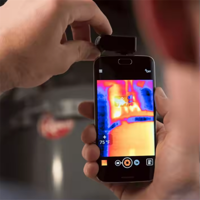Testermeter-HT-203 Android Smartphone Use Thermographic Vision IR Red Imaging Heat Cell Phone Infrared Thermal Camera for Mobile