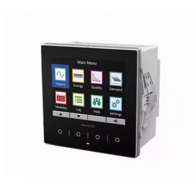 Testermeter-Sfere720 Elecnova Current Measuring Sfere720 96-96mm 3 Phase Digital LED AC Panel Mount Power Meter Digital