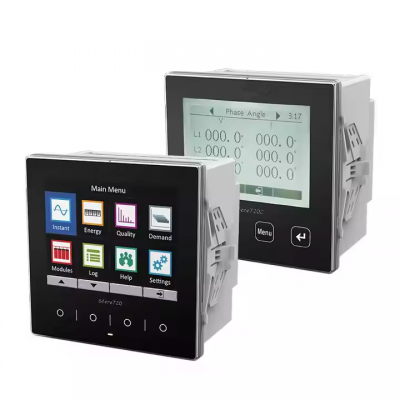 Testermeter-Sfere720 Elecnova Current Measuring Sfere720 96-96mm 3 Phase Digital LED AC Panel Mount Power Meter Digital