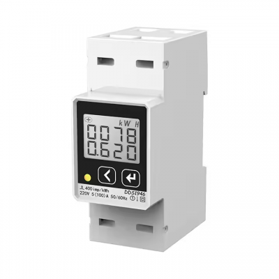 Testermeter-DDS1946-2P Bidirectional Smart Energy Meter with Rail Directional Small Electrical Direct Kwh Bidirectional Smart Energy Meter