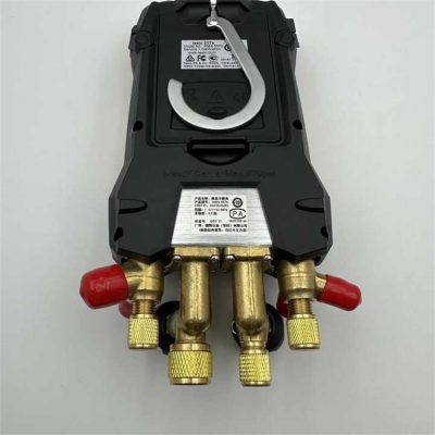 Testermeter-Testo 557s Smart Vacuum Kit - Smart Digital Manifold With Wireless Vacuum and Clamp Temperature Probes