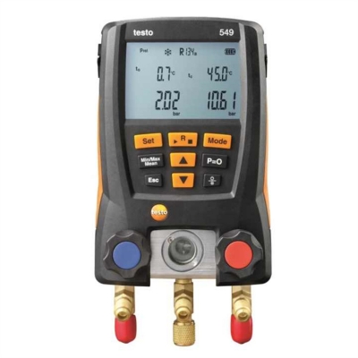 Testermeter-Original Testo 549 Entry-level Digital Manifold With Calibration Certificate