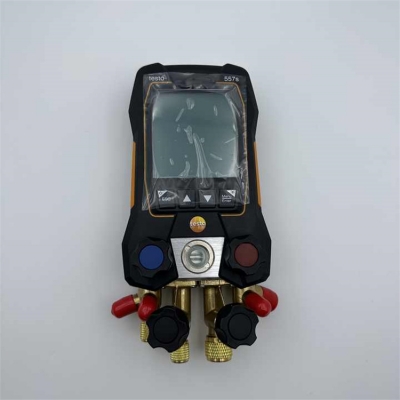 Testermeter-Testo 557s Smart Vacuum Kit - Smart Digital Manifold With Wireless Vacuum and Clamp Temperature Probes