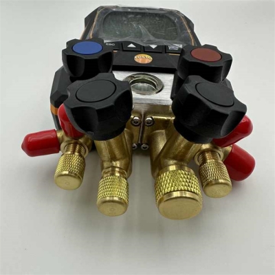 Testermeter-Testo 557s Smart Vacuum Kit - Smart Digital Manifold With Wireless Vacuum and Clamp Temperature Probes