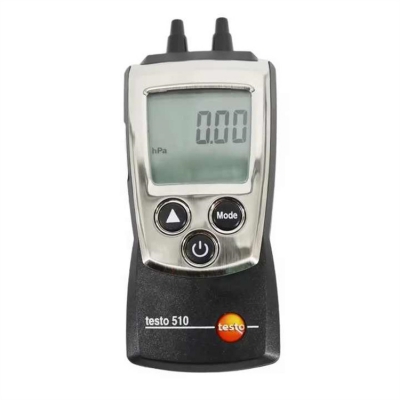 Testermeter-Testo 510 Set Digital Differential Pressure Measuring Instrument Testo 0563 0510