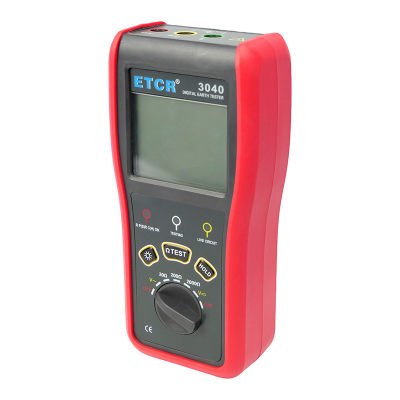 TesterMeter-ETCR3040 Digital Ground Resistance Tester