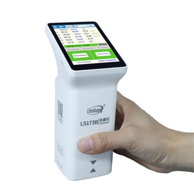 Testermeter-Linshang LS173 Smart Touch Screen Colorimeter Color Meter Tester for Coating Ceramic Plastic Paint Color Measure