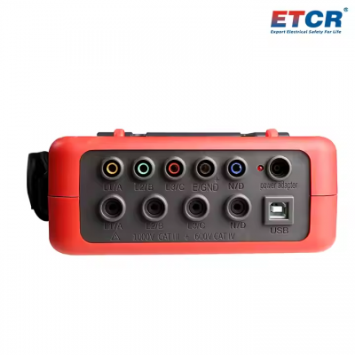 Testermeter-ETCR5000 Comprehensive Analysis of Voltage Current Power and Electrical Power Quality Logger Energy Power Quality Analyzer