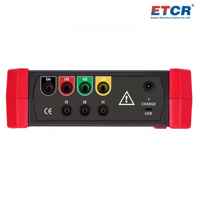 Testermeter-ETCR4400 Automatic Measurement Possible Colorful Touch Screen 3-Phase Phase Voltammeter