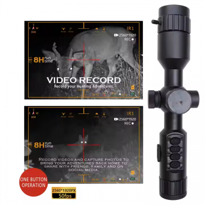 Tstermeter-BOO001-7-19X Hunting Night Vision Scope With Ranging Video Rec WIFI Support OEM Digital Night Vision Scope for Hunting Sight