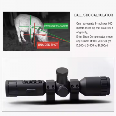 Tstermeter-BOO001-7-19X Hunting Night Vision Scope With Ranging Video Rec WIFI Support OEM Digital Night Vision Scope for Hunting Sight