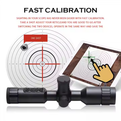Tstermeter-BOO001-7-19X Hunting Night Vision Scope With Ranging Video Rec WIFI Support OEM Digital Night Vision Scope for Hunting Sight