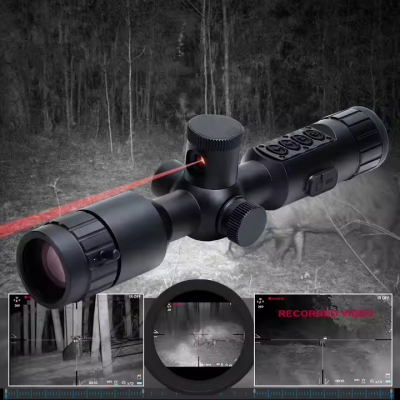 Testermeter-NS40 1920-1080 Night Vision Scope 2K Digital 600m IR Day and Night Rangefinder NV Hunting Scope