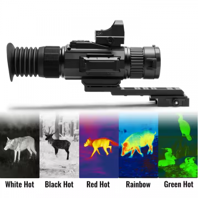 Testermeter-TRX335 Thermal Imageing Scope for Hunting 384-288 Thermal Imaging Monocular Camera Thermal Imaging Sight with LRF WiFi PIP