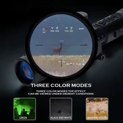 Testermeter-NS40 1920-1080 Night Vision Scope 2K Digital 600m IR Day and Night Rangefinder NV Hunting Scope