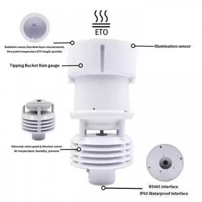 Testermeter-Liquid CO2 Sensor in Water Probe Aquaculture Meter Digital Test Instruments Monitoring Detection Dissolved Oxygen Water Sensor