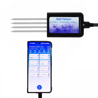 Testermeter-RS235 Sprint Professional Soil Sensor USB Soil NPK/PH/EC Analyzer Moisture Nutrient Sensor For Agriculture
