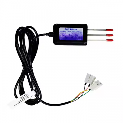 Testermeter-RS6541 Factory Supply Soil Moisture and Temperature 2 in 1 Sensor 0-5V 0-10V 4-20mA Output Durable IP68 Waterproof for Farming