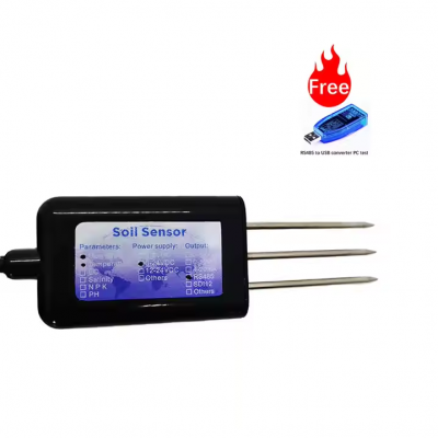Testermeter-RS485 LORA LORAWAN 2 IN1 DIGITAL SIGNAL GPRS AGRICULTURE SOIL MOISTURE AND TEMPERATURE SENSOR