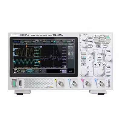 Testermeter-DHO802 DHO804 DHO812 DHO814 DHO824 Super Light Digital Oscilloscope, 2 4 Channel 70MHz 100MHz 200MHz