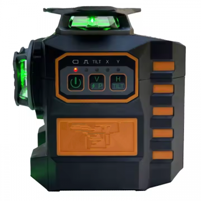 Testermeter-LSG6682 High Precision Strong Light Green Laser Level Fine Line Infrared Reversible Electronic Level for DIY