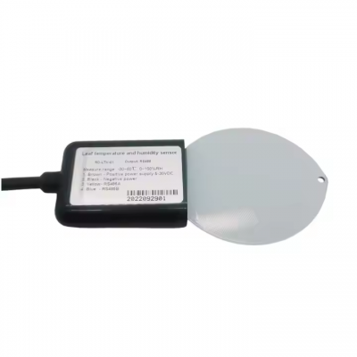 Testermeter-RS485 Digital Output Leaf Humidity Temperature Modbus Leaves Surface Moisture Test Leaf Wetness Sensor Price for Agriculture