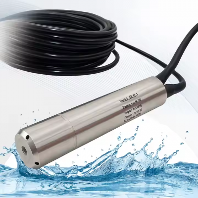 Testermeter-SCO2 0-5M Measuring Range 4-20mA Submersible Water Pressure Tank Level Sensor Piezometer