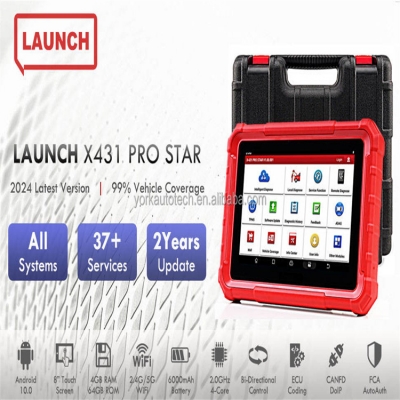 Testermeter-Original Launch X431 Pros Star Elite X-431 Pro ECU Coding Obd2 Auto Diagnostic Scanner Tools for Cars