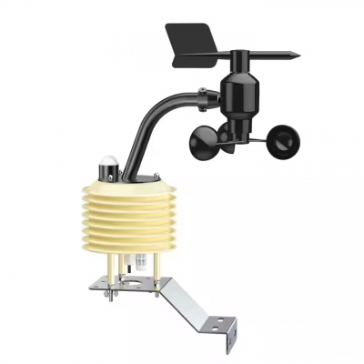 Testermeter-CE RS485 Output Air Temperature Humidity Gas Wind Speed And Direction Sensor All In One Compact Weather Station For Industrial