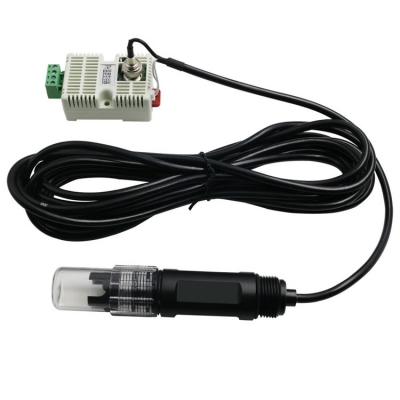 Testermeter-RS485 4-20mA 0-5V 0-10V Liquid Electrode Water PH Meter Laboratory With Temperature