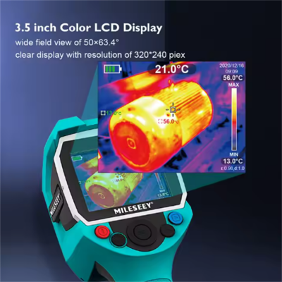 Testermeter-TR120 Professional Handheld Thermal Imager High Resolution High Sensitivity Waterproof Industrial Use Thermal Imager