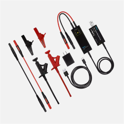 Testermeter-DP700 DP Series Oscilloscope High Voltage Differential Probe DP700/DP1500/DP3000 Kit 100MHZ 100X/1000X Updated Version