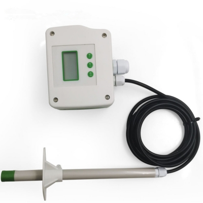 Testermeter-Thermal Film Rs485 4-20Ma 0-10V Relay Switch Output HVAC Air Flow Sensor Transmitter