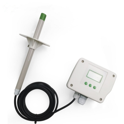 Testermeter-Thermal Film Rs485 4-20Ma 0-10V Relay Switch Output HVAC Air Flow Sensor Transmitter