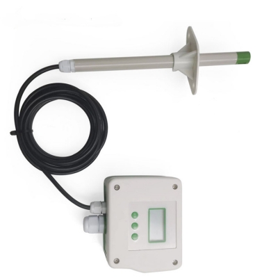 Testermeter-Thermal Film Rs485 4-20Ma 0-10V Relay Switch Output HVAC Air Flow Sensor Transmitter