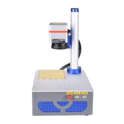 Testermeter- Raycus 30w Fiber Laser Marking Machine Laser Engraving Machine 175-175mm Metal Steel Marking Foldable