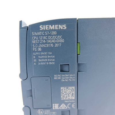 Testermeter-Original siemens SIMATIC S7-1200 6es7214-1ag40-0xb0 Compact CPU Module 6es7212-1ae40-0xb0 Module siemens 6es7 214-1ag40-0xb0