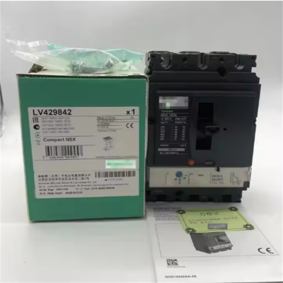 Testermeter-New & Original Compact NSX100N TM63D - 3P 3D 690 V AC 63A Thermal Magnetic LV429842 Schneider Circuit Breaker