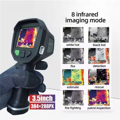 Testermeter-MF-500 Fire Service TIC Firefighter Thermal Imaging Camera With Gas Detector&nuclear Radiation Detector&voltage Leakage Detector