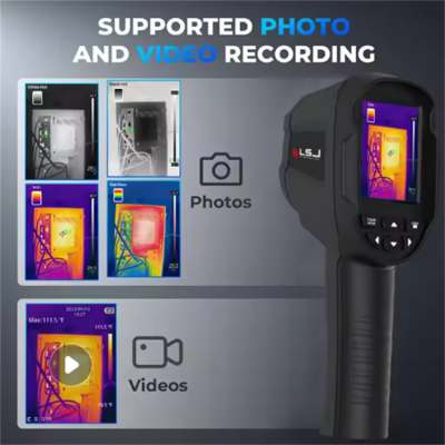 Testermeter-E310 Good Price High-Resolution 256-192 Thermal Imager Handheld Industrial Temperature Tester Camera