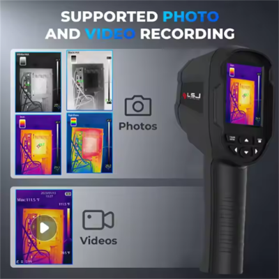 Testermeter-E3012 Factory Handheld High-Resolution and High-Sensitivity Durable Thermal Imager Scopes & Accessories Essential